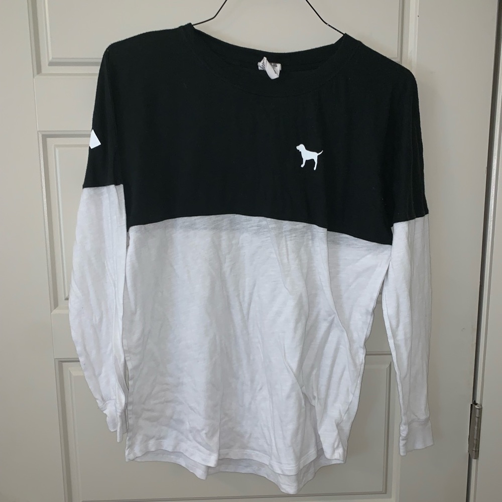 Pink nation long sleeve tee